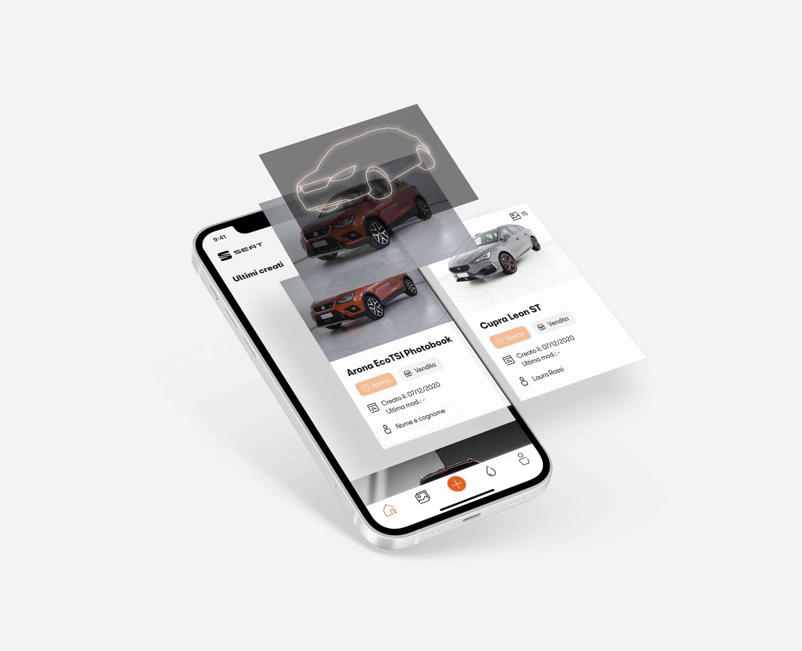Cars photobook – app per fotografare auto nuove e usate