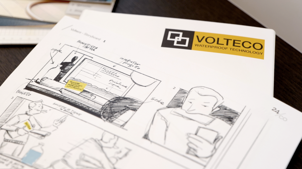 Storyboard video Volteco